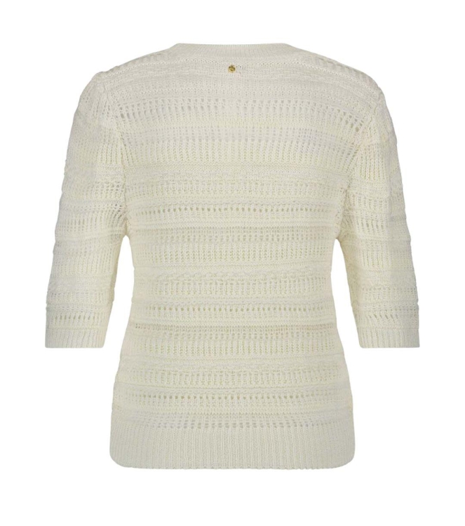 Tramontana Fancy Stitch Striped Jumper
