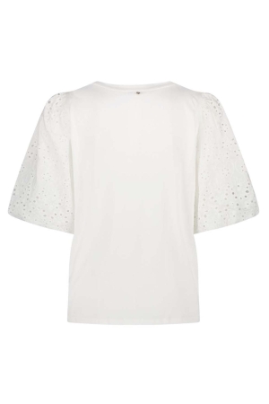 Tramontana Brodery-Sleeved T-Shirt