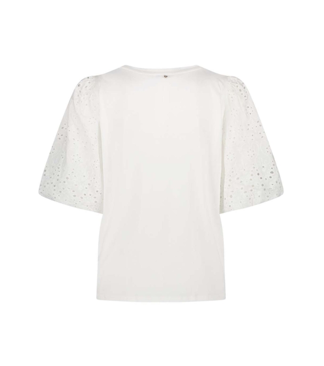 Tramontana Brodery-Sleeved T-Shirt