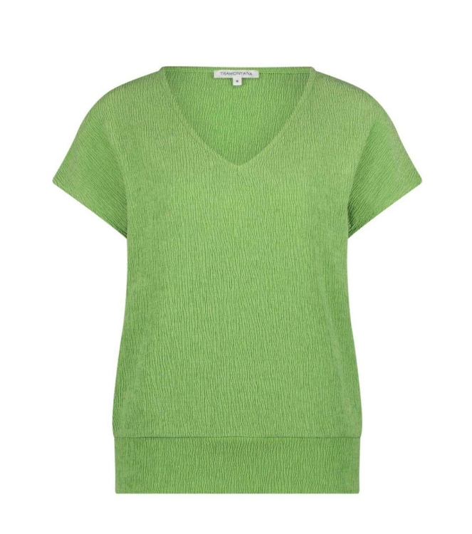Tramontana V-Neck Sleeveless Top 006070 Kiwi
