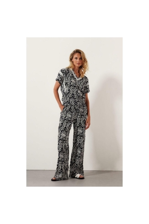 Tramontana Top Black And White Paradise 009998 Print blacks
