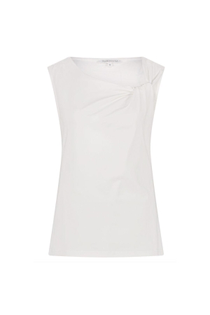 Tramontana Knot-Detailed Singlet 001100 Off white