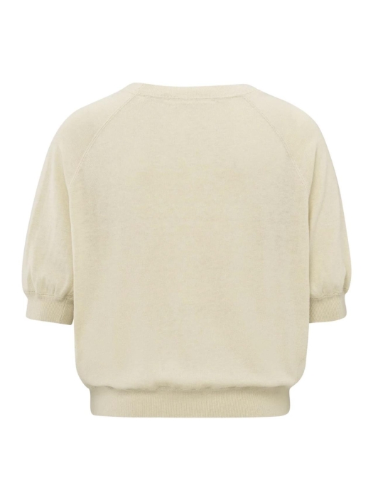 Yaya Fine yarn raglan sweater ls 20908 Summer sand
