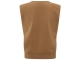 Yaya Knitted spencer with shoulder 71044 Chipmunk brown