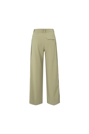 Yaya Woven wide leg trousers with c 99980 Soft green
