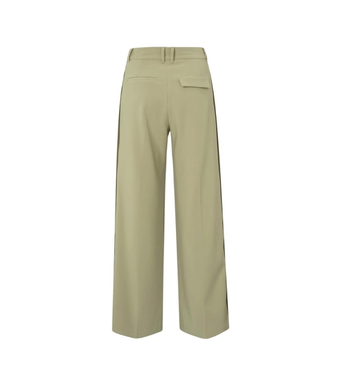 Yaya Woven wide leg trousers with c 99980 Soft green
