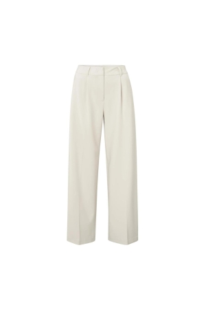 Yaya Woven wide leg trousers with c 99979 Soft grey