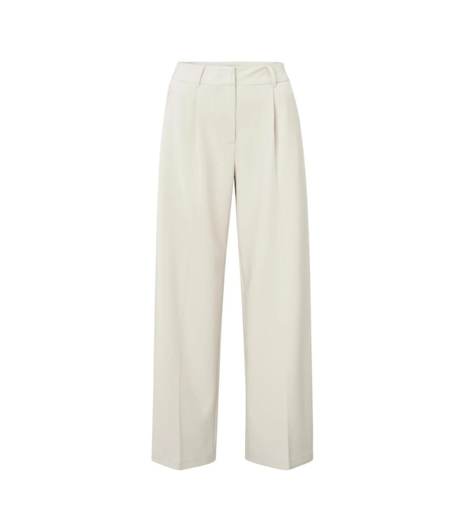 Yaya Woven wide leg trousers with c 99979 Soft grey