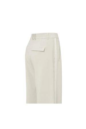 Yaya Woven wide leg trousers with c 99979 Soft grey