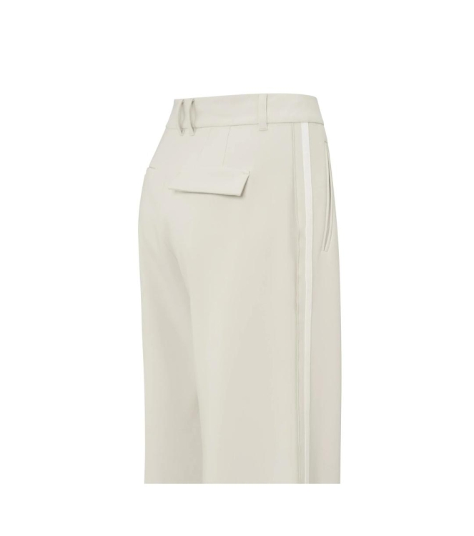 Yaya Woven wide leg trousers with c 99979 Soft grey