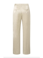 Yaya Satin wide leg trousers 20908 Summer sand