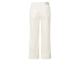 Yaya Mid waist denim w. roll-up 00000 Pure white