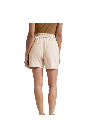 Yaya Woven short with elastic waist 20908 Summer sand
