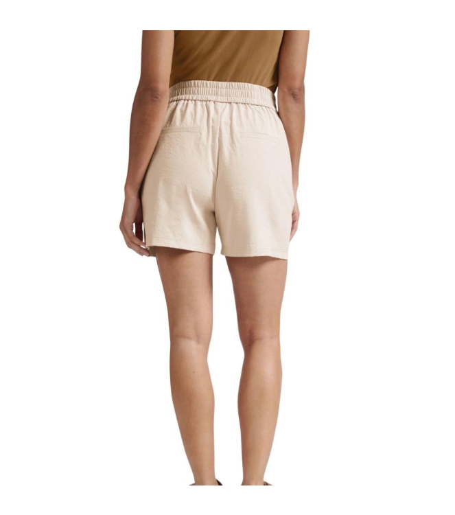 Yaya Woven short with elastic waist 20908 Summer sand