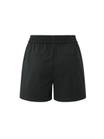 Yaya Woven short with elastic waist 99989 Washed black