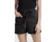 Yaya Garment dye woven high waist 99989 Washed black