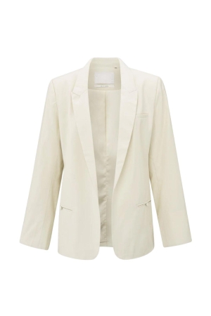 Yaya Woven loose fit blazer with sa