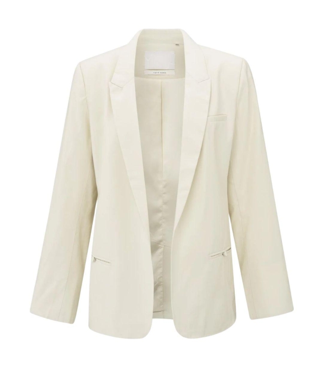 Yaya Woven loose fit blazer with sa