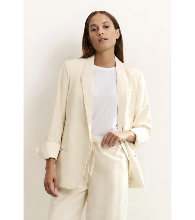 Yaya Woven loose fit blazer with sa