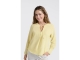 Yaya V-neck top w. straps 20626 lemon grass yellow