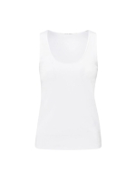 Yaya Rib singlet with shiny binding 00000 Pure white