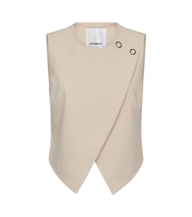 Co Couture VolaCC wrap Vest 199 Bone