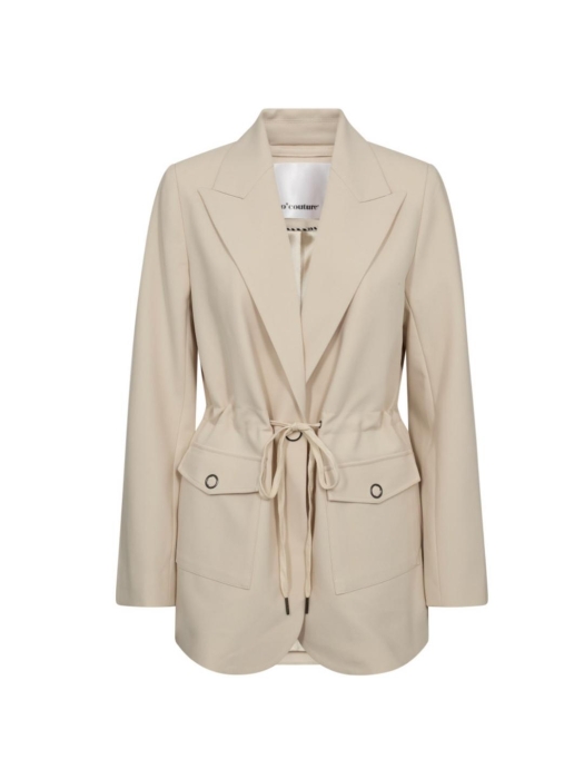 Co Couture VolaCC Pocket tie blazer 199 Bone