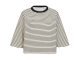 Co Couture ErinCC strtipe tee 40096 White/black