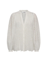 Co Couture GiselleCC anglaise v-shirt 4000 White