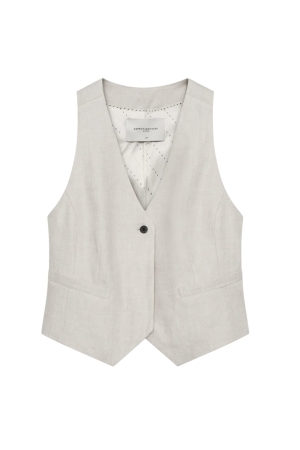 Copenhagen Muse Gilet 9888 Jet stream Mel