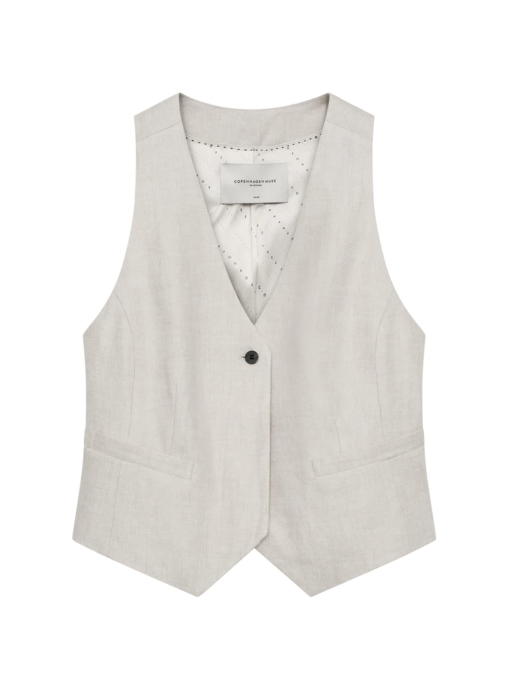 Copenhagen Muse Gilet 9888 Jet stream Mel