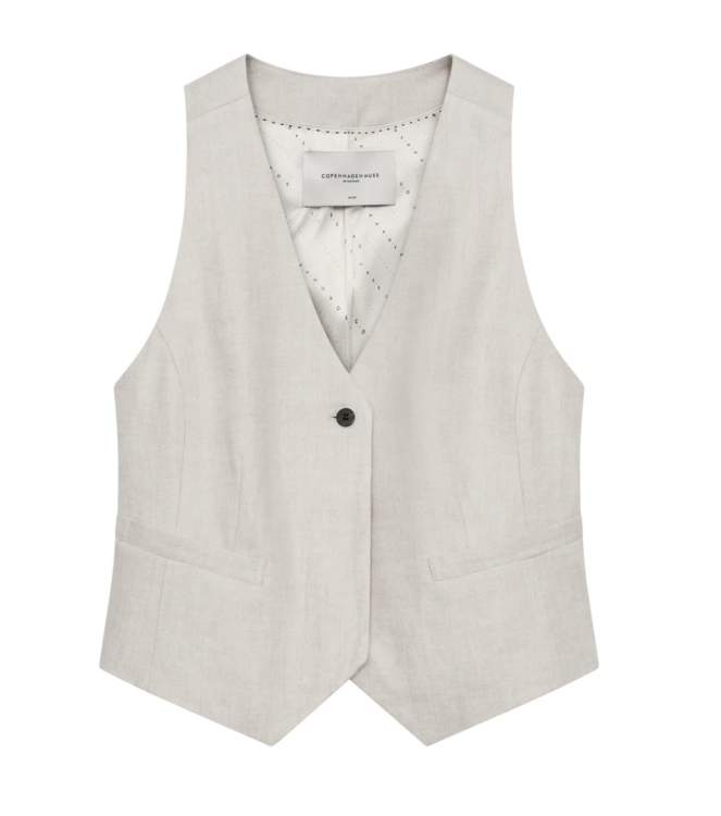 Copenhagen Muse Gilet 9888 Jet stream Mel