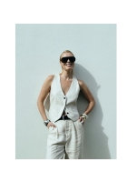 Copenhagen Muse Gilet 9888 Jet stream Mel