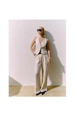 Copenhagen Muse Gilet 9888 Jet stream Mel