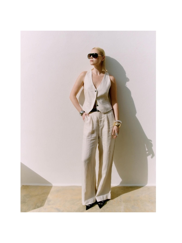Copenhagen Muse Gilet 9888 Jet stream Mel