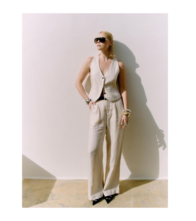 Copenhagen Muse Gilet 9888 Jet stream Mel