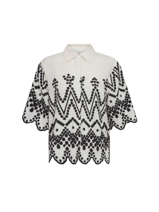 Copenhagen Muse Shirt 9242 Jet stream w.black