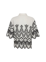 Copenhagen Muse Shirt 9242 Jet stream w.black