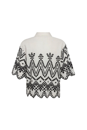 Copenhagen Muse Shirt 9242 Jet stream w.black