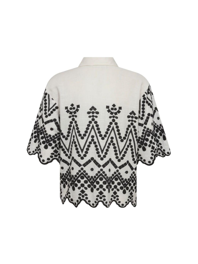 Copenhagen Muse Shirt 9242 Jet stream w.black
