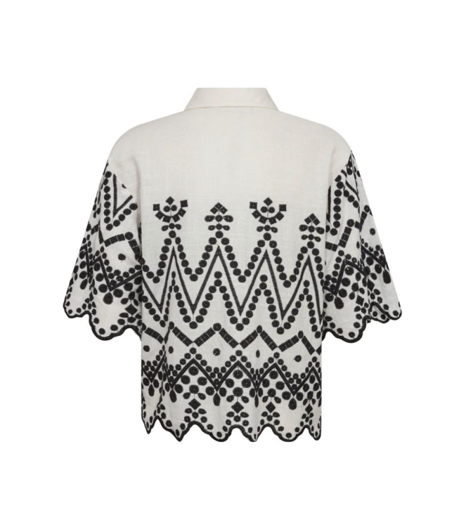 Copenhagen Muse Shirt 9242 Jet stream w.black