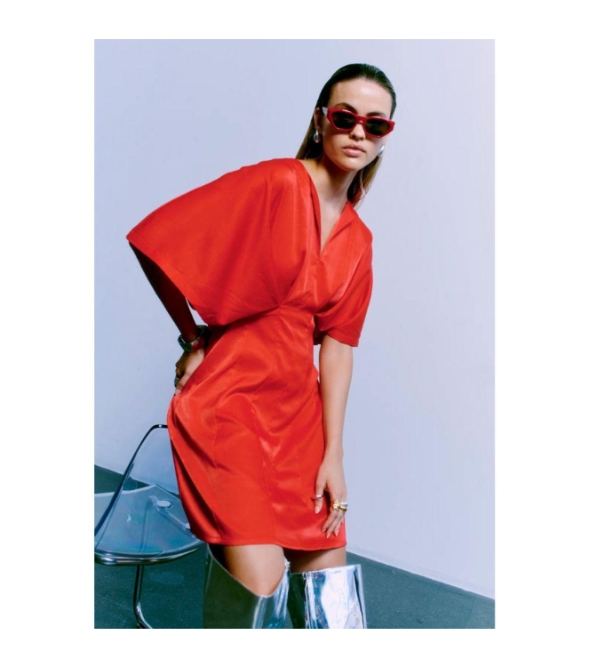 Copenhagen Muse Jurk 8151 Tomato