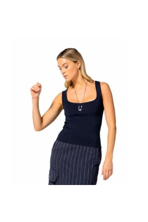 Caroline Biss Top 21 Navy