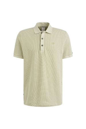 Cast Iron Short sleeve r-neck two tone waffl 7014 Silver birch
