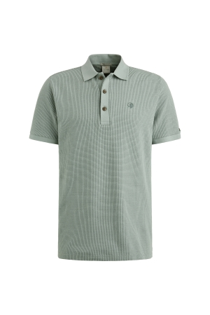 Cast Iron Short sleeve r-neck two tone waffl 5225 Slate