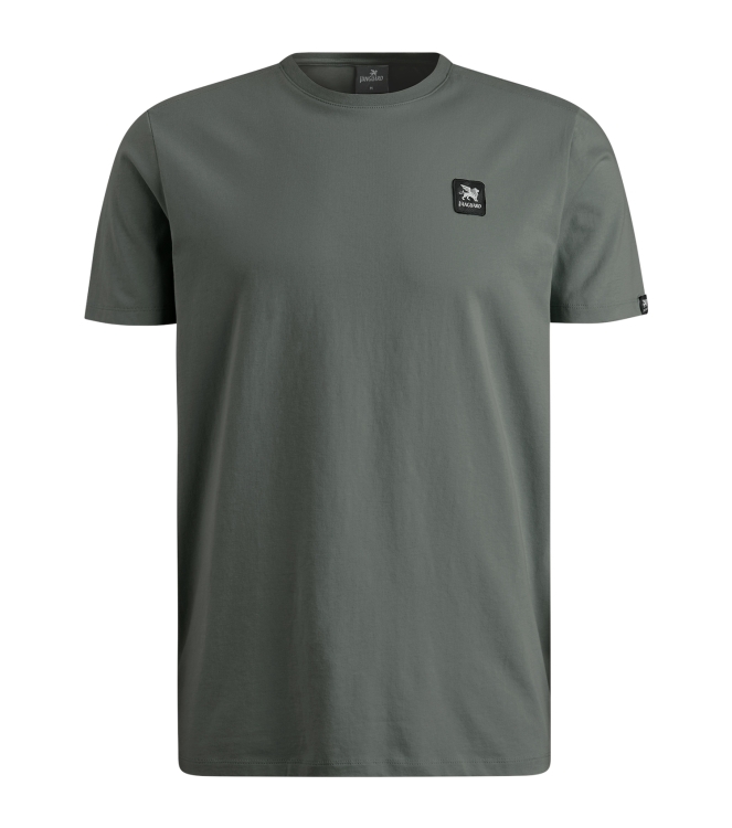 Vanguard Short sleeve r-neck cotton elastan 9076 Dark slate