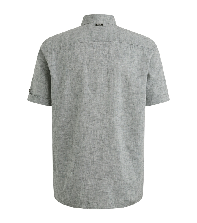 Vanguard Short Sleeve Shirt Linen Cotton bl 9076 Dark slate