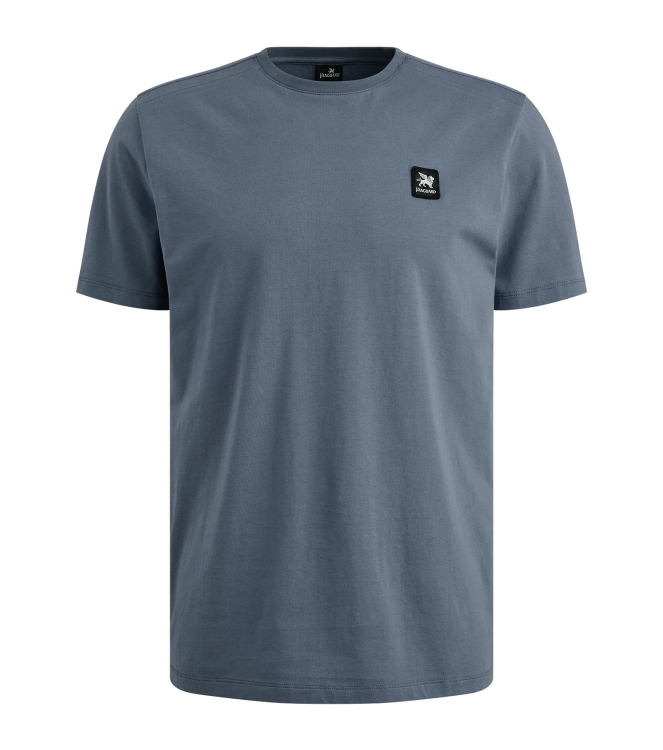 Vanguard Short sleeve r-neck cotton elastan 5046 Moonlight blue
