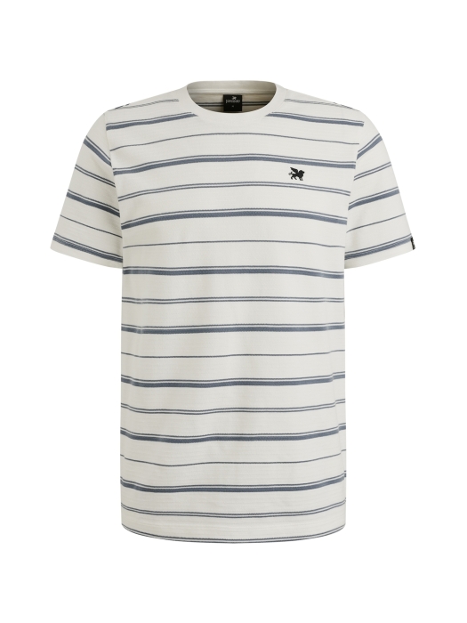 Vanguard Short sleeve r-neck pique texture 7004 Cloud danser