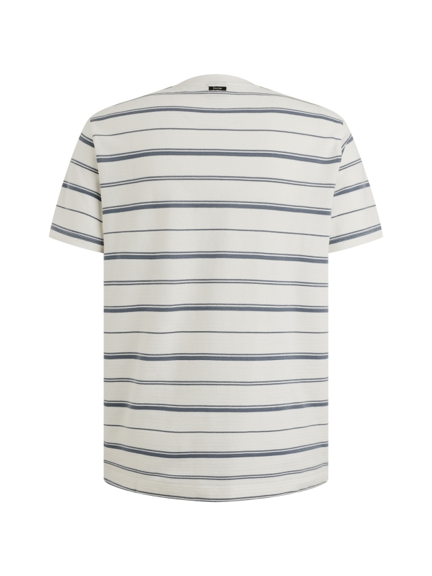 Vanguard Short sleeve r-neck pique texture 7004 Cloud danser